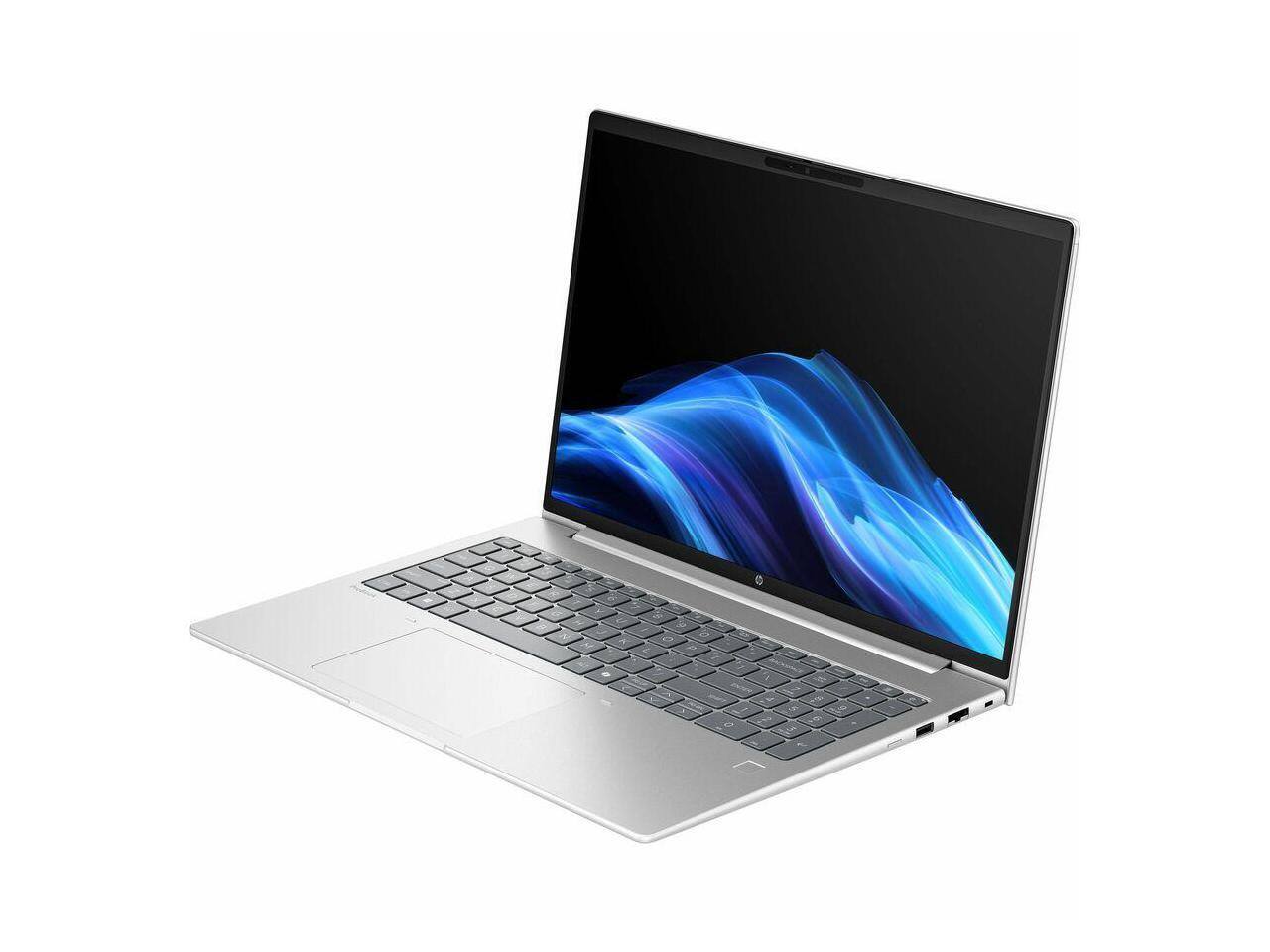 Alt View 4. HP - HP ProBook 4 G1i 16" - Intel Core Ultra 5 225U - 24 GB - 256 GB SSD - Intel Graphics - Windows 11 Pro - Wi-Fi 6E - Pike Silver.