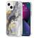 Alt View 1. Case-Mate - Print Hardshell Case for iPhone 13 - Navy Marble.