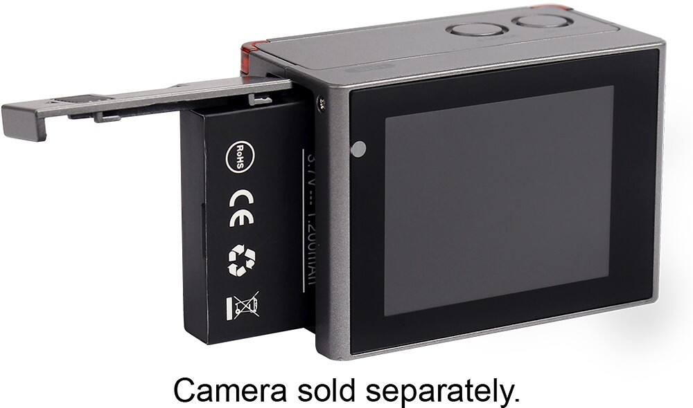 Alt View 1. ACTIVEON - Rechargeable Lithium-Ion Battery - Black.