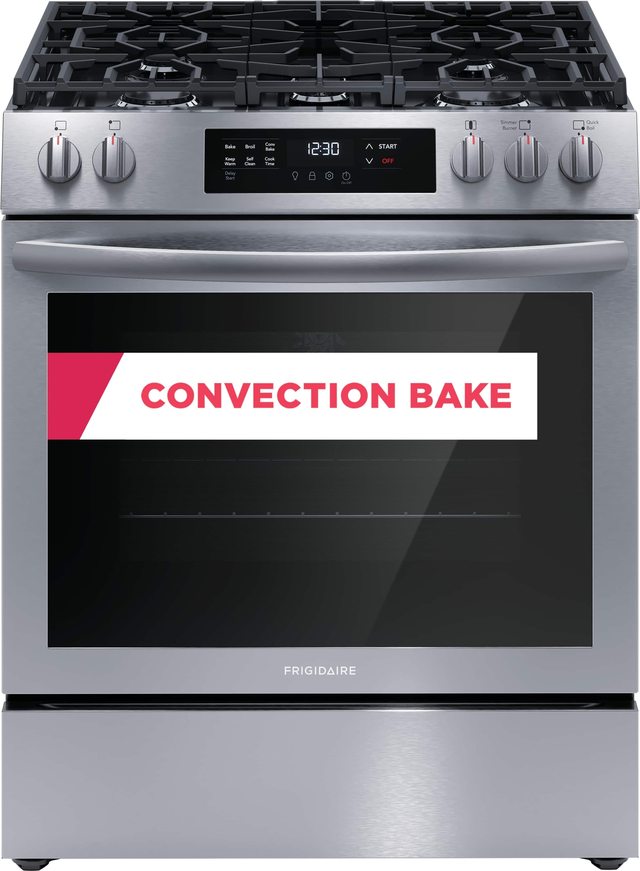 Convection Bake - Oven - 12:30 START OFF CORNFIRE BOX - Frigidaire