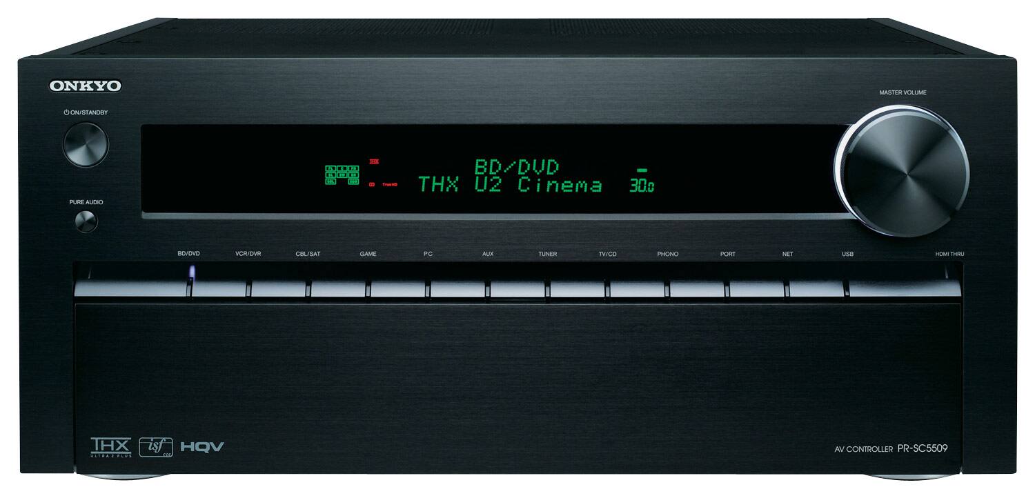  Onkyo - 9.2-Ch. Network-Ready 3D Pass-Through A/V Preamp Processor - Black