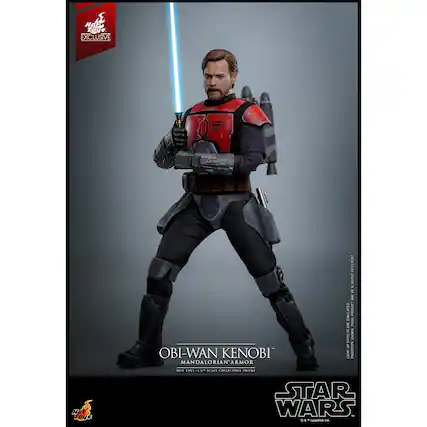 Hot Toys Exclusive Obi-Wan Kenobi Mandalorian Armor Man Different Reslight 3 Product Are Final Effects Snow N1HTR Prototype Hot Toys ROE 1011 TN SCASS Collectible Figure Star Wars