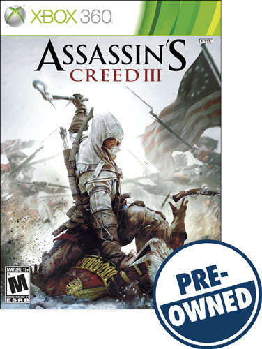  Assassin's Creed III — PRE-OWNED - Xbox 360