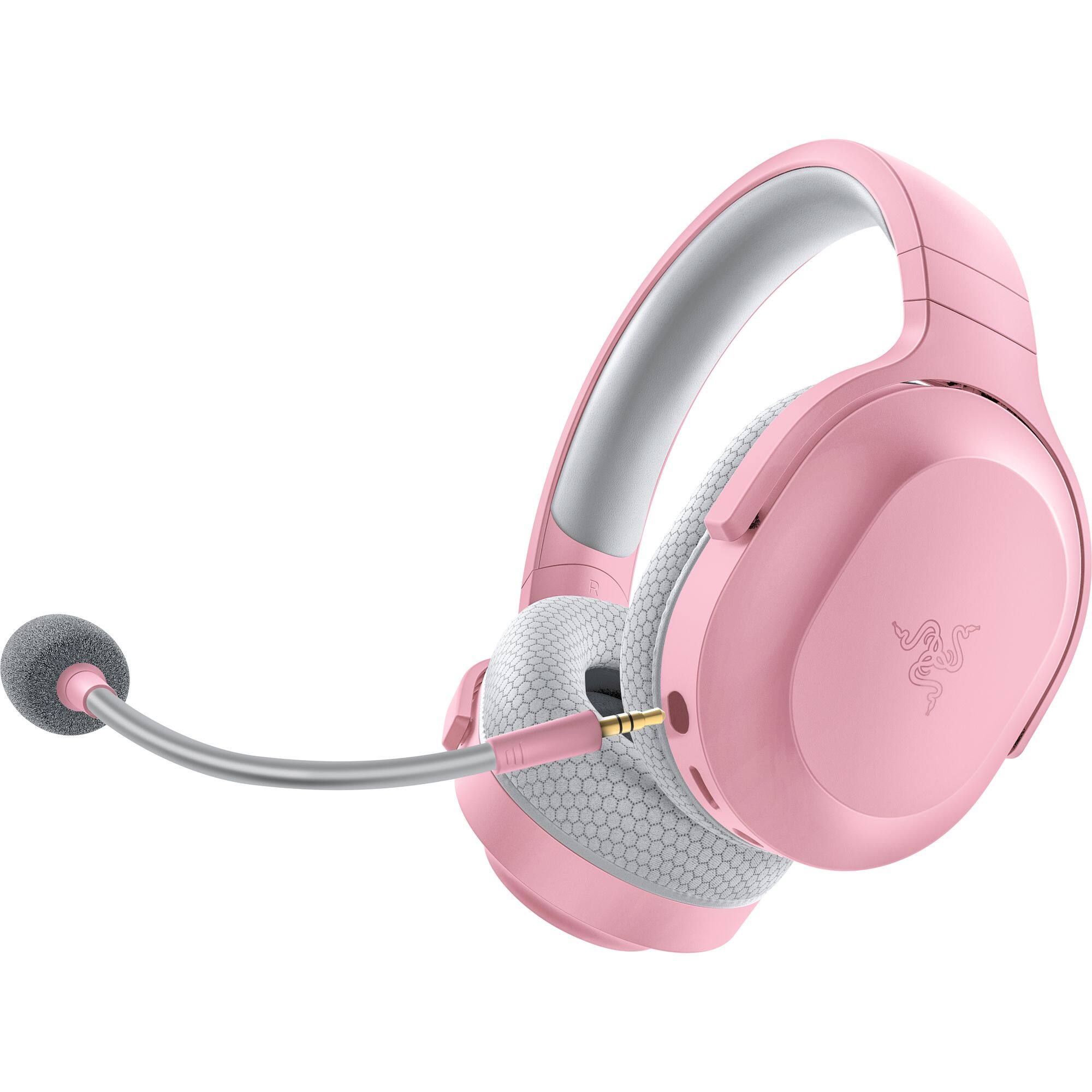 Alt View 16. Razer - Barracuda X 2022 Edition Wireless Over-the-Ear Gaming Headset for PC, Mac, Playstation, Switch, Steam Deck, Mobile - Quartz.