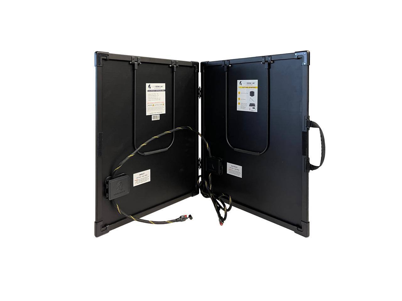 Alt View 1. Lion Energy - Lion Energy - 100W LW 24V portable solar panel, Light Weight (8.5 lbs).