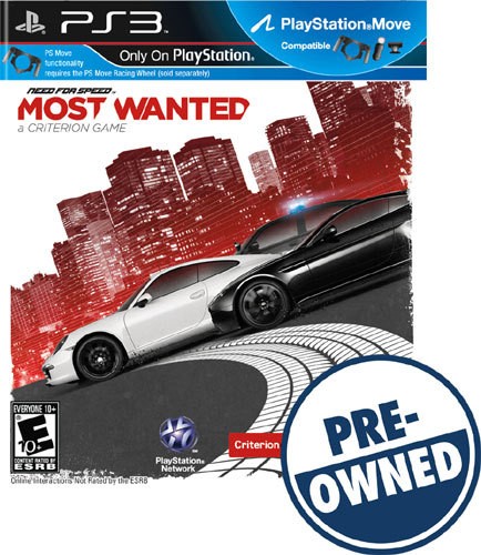Best Buy: Need for Speed: Most Wanted — PRE-OWNED PlayStation 3