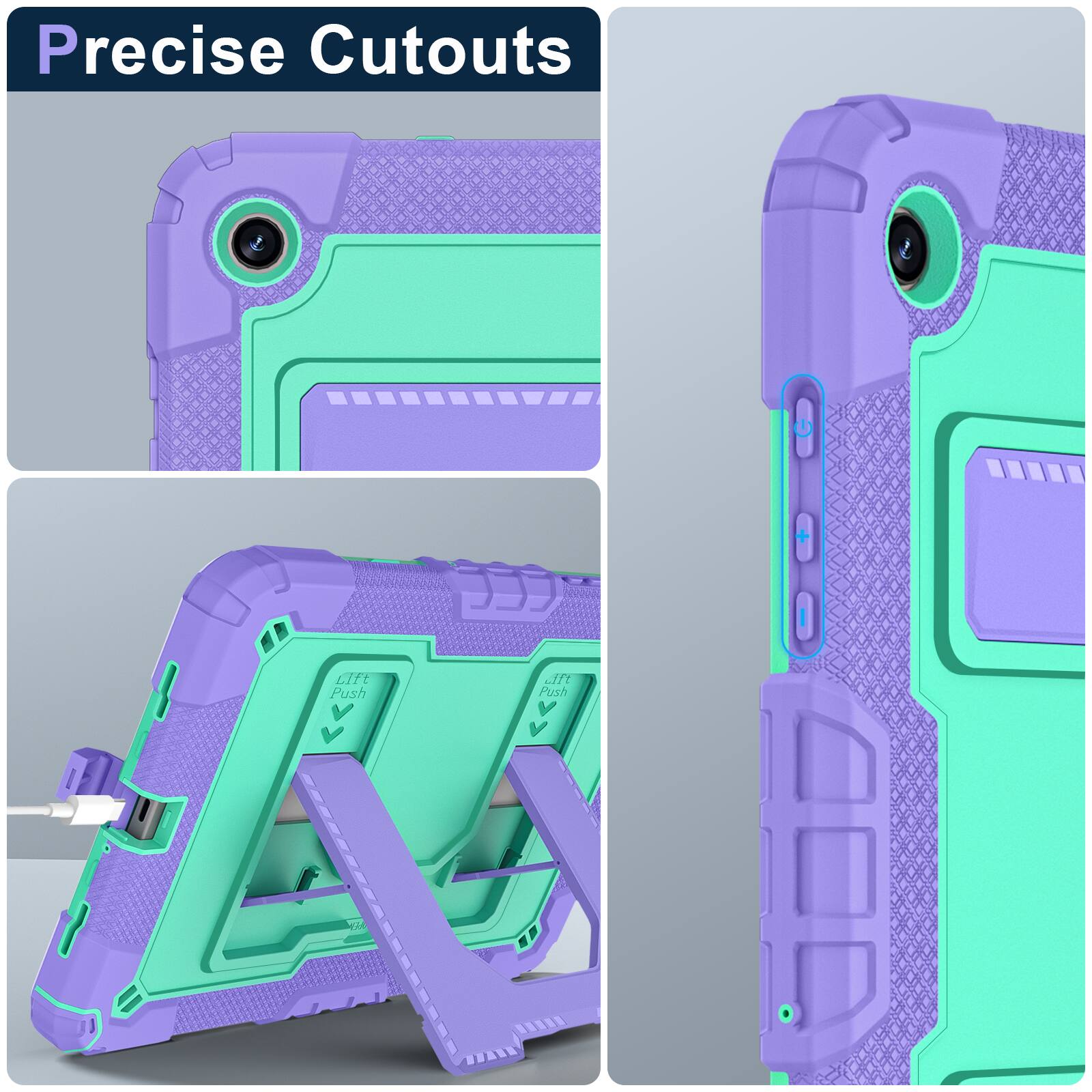 Precise Cutouts

Lift Push  
Lift Push