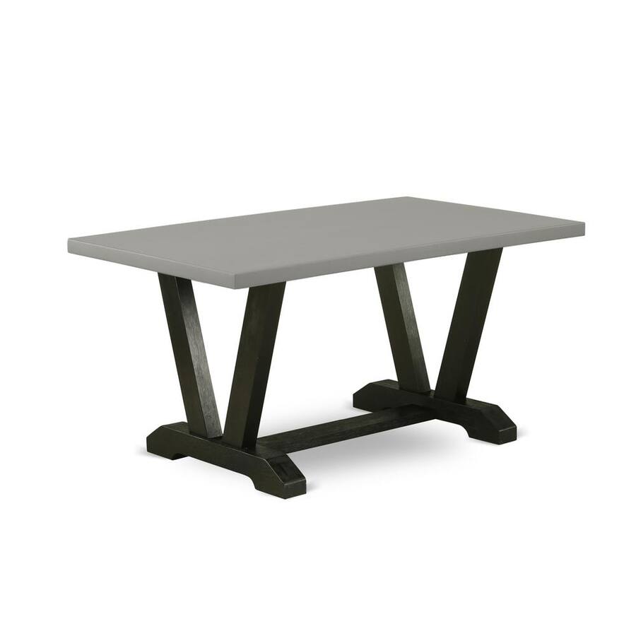 East West Furniture V696AB106 7 7 Pc Modern Dining Table Set 6 Dining ...