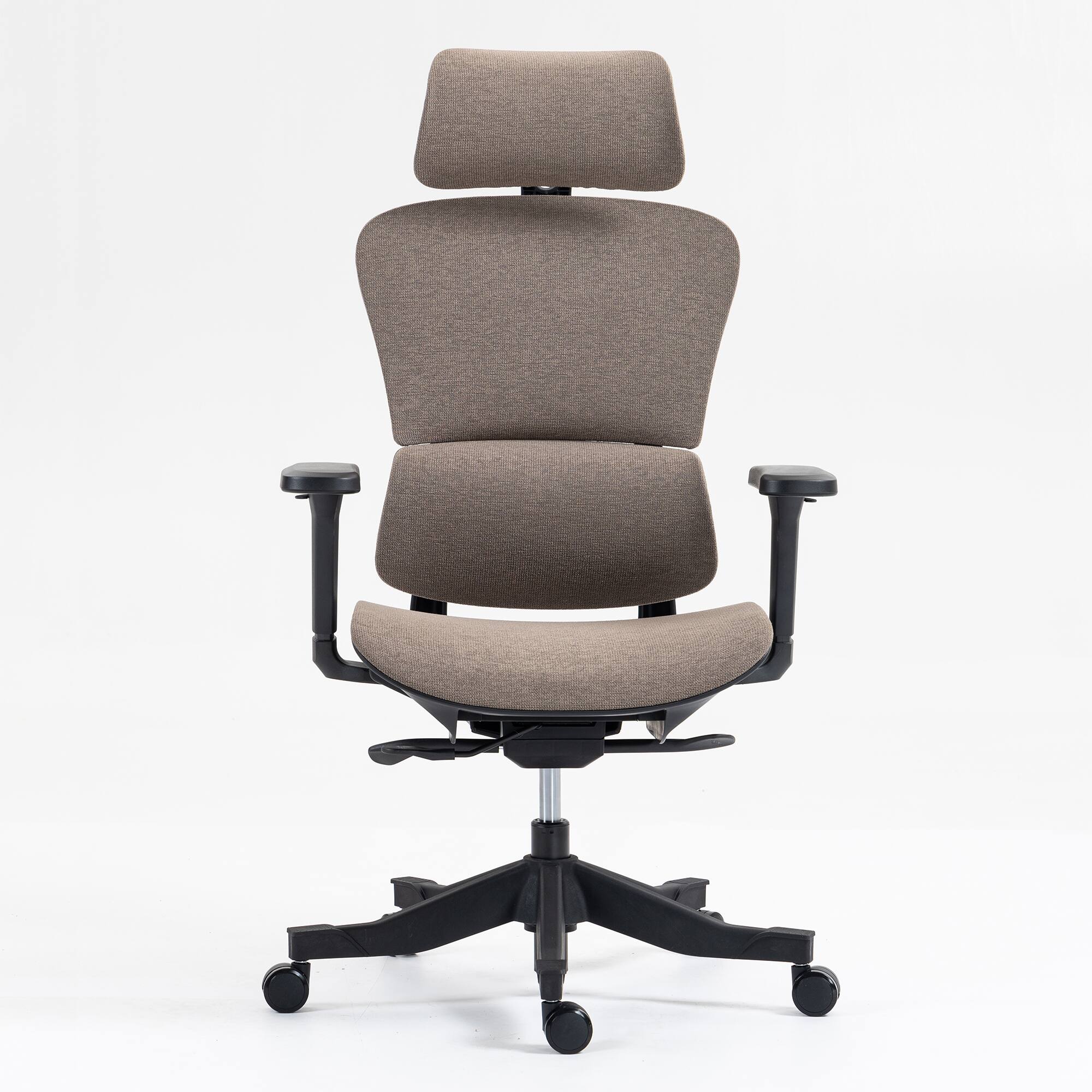 Left. GOODSILO - Ergonomic High Back Mesh Office Chair with Adjustable Lumbar Support - Brown.