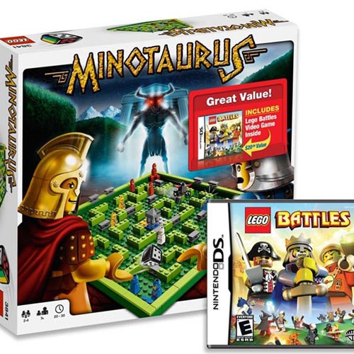  LEGO Minotaurus Bundle with LEGO Battles Video Game - Nintendo DS
