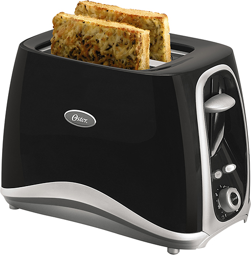 Oster Inspire 2-Slice Wide-Slot Toaster Black 6332 - Best Buy
