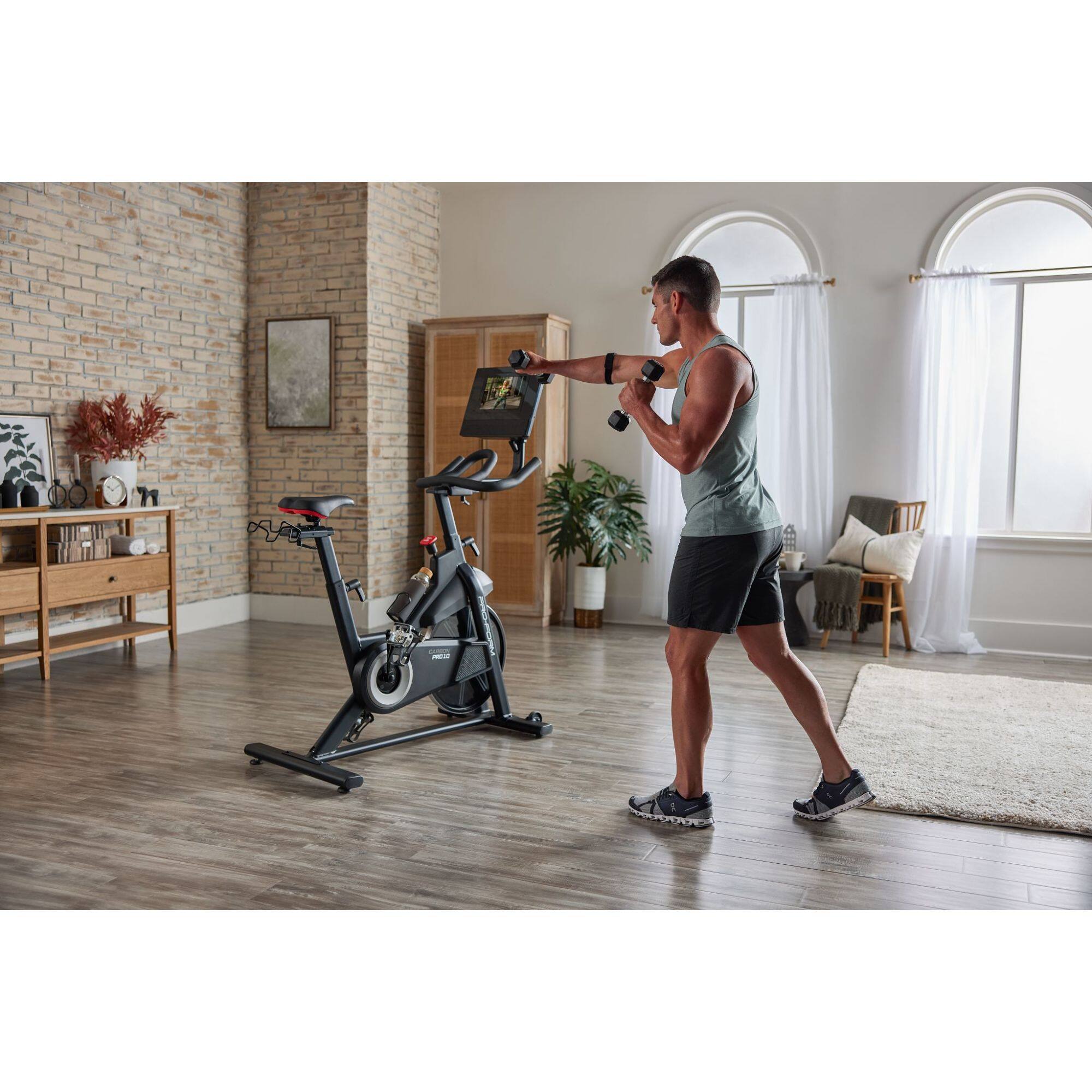 Alt View 6. ProForm - Carbon Pro10 Bike - Black.