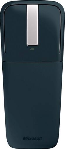 Front Standard. Microsoft - Limited Edition Arc Touch Wireless Mouse - Storm Gray.