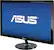 Front. ASUS - 27" Widescreen Flat-Panel LED HD Monitor - Black.