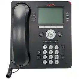 Avaya - 9508 Multi-Line Digital Business Telephone Global Icon 24-Button Corded Office Phone IP Office 8-Line Desk Telephone HAC - Charcoal