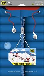 Front Large. Best Buy GC - $20 Your Ticket to Buy Holiday Gift Card.