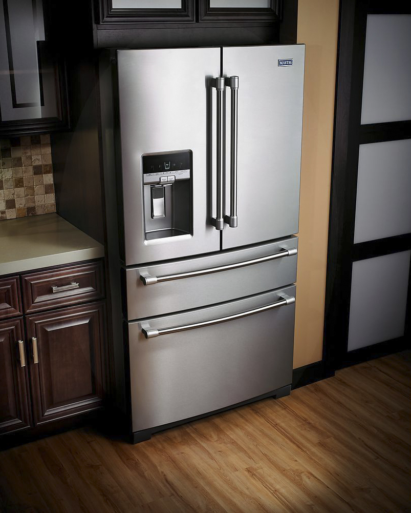 Best Buy: Maytag 26.2 Cu. Ft. 4-Door French Door Refrigerator Stainless Stainless Steel Refrigerators At Best Buy