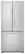 Front. KitchenAid - 19.7 Cu. Ft. French Door Refrigerator - Stainless steel.