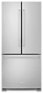 KitchenAid 19.7 Cu. Ft. French Door Refrigerator Silver KRFF300ESS ...