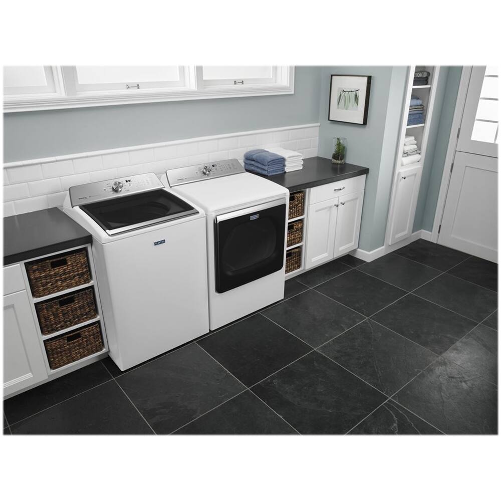 Best Buy Maytag 8.8 Cu. Ft. 11Cycle Gas Dryer with Steam White MGDB855DW