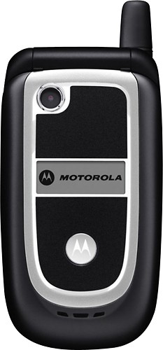  Motorola - V237 Cell Phone (Unlocked) - Black