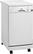 Front Standard. Danby - 18" Portable Dishwasher - White.