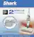 Alt View 1. Sharkk - Sonic-Lift Steam Mop Pads for Shark SM200 Steam Mops (2-Pack) - White.