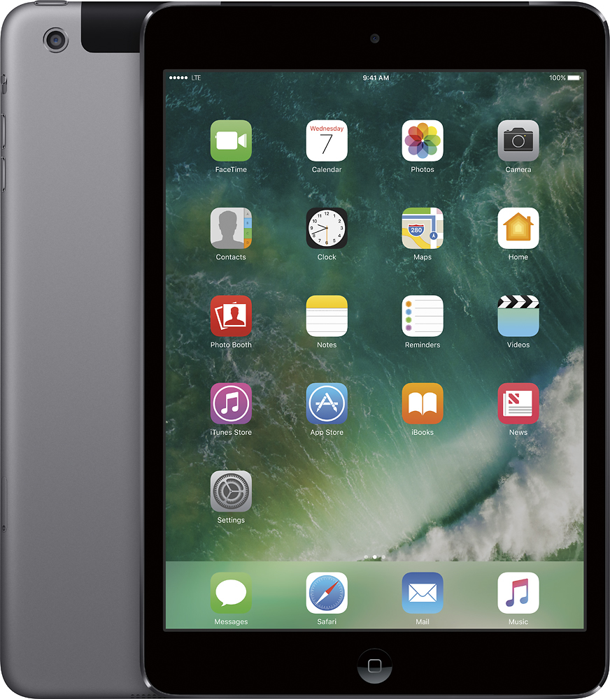 Best Buy: Apple iPad® mini 2 with Wi-Fi + Cellular 16GB (AT&T 
