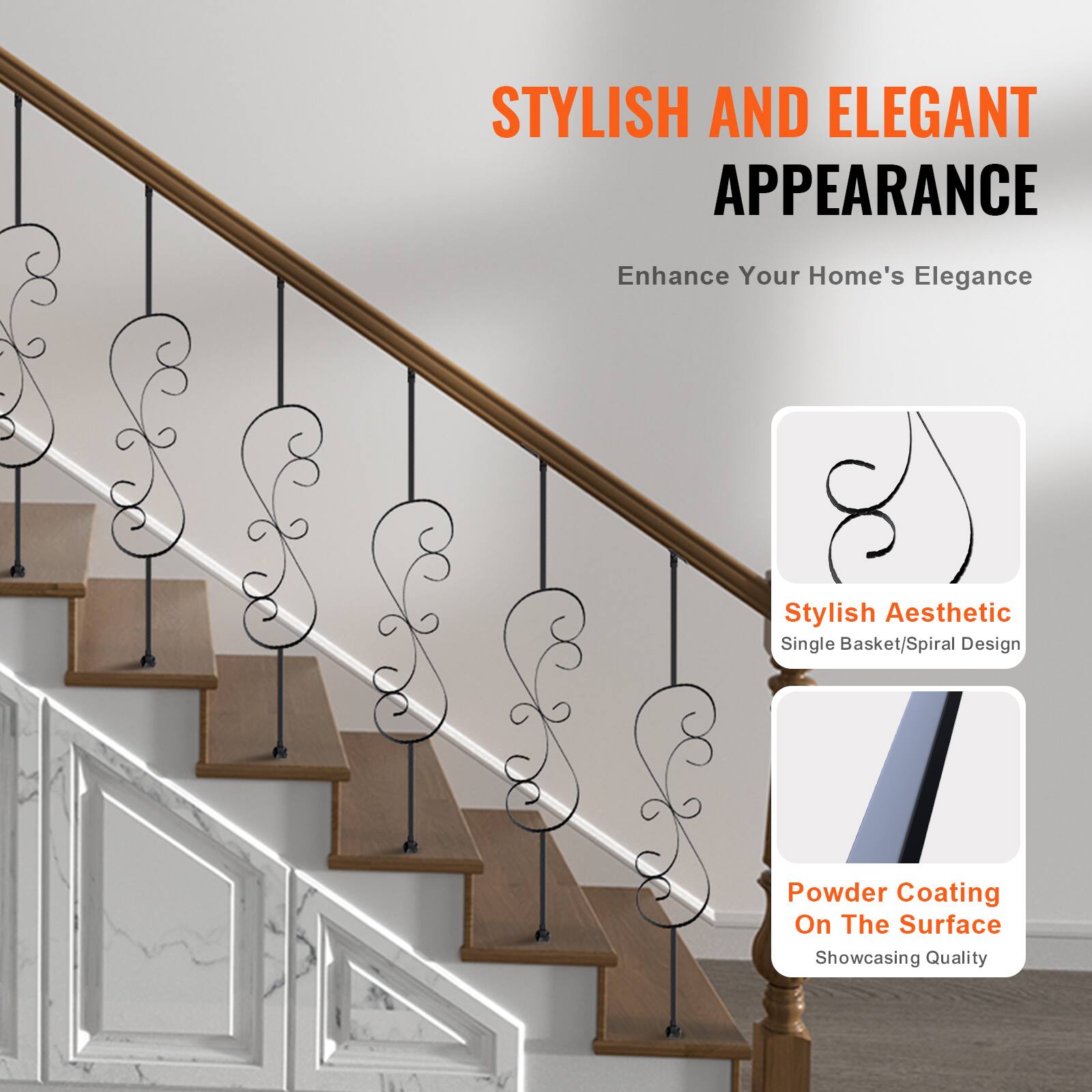STYLISH AND ELEGANT APPEARANCE
Enhance Your Home's Elegance
Stylish Aesthetic
Single Basket/Spiral Design
Powder Coating On The Surface
Showcasing Quality