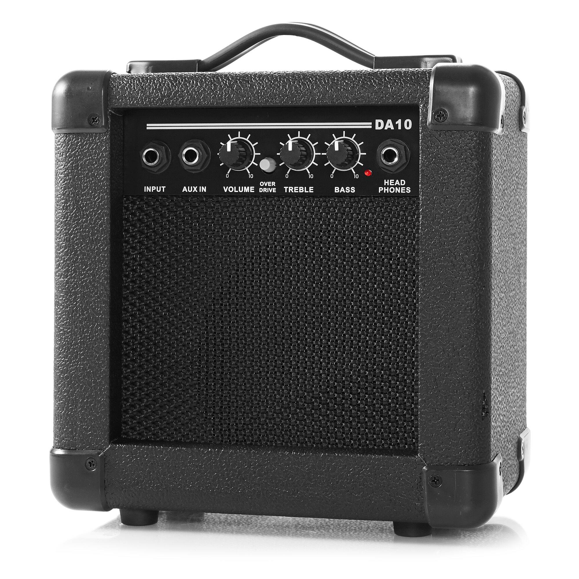 DA10

INPUT AUX IN VOLUME OVER DRIVE TREBLE BASS HEAD PHONES