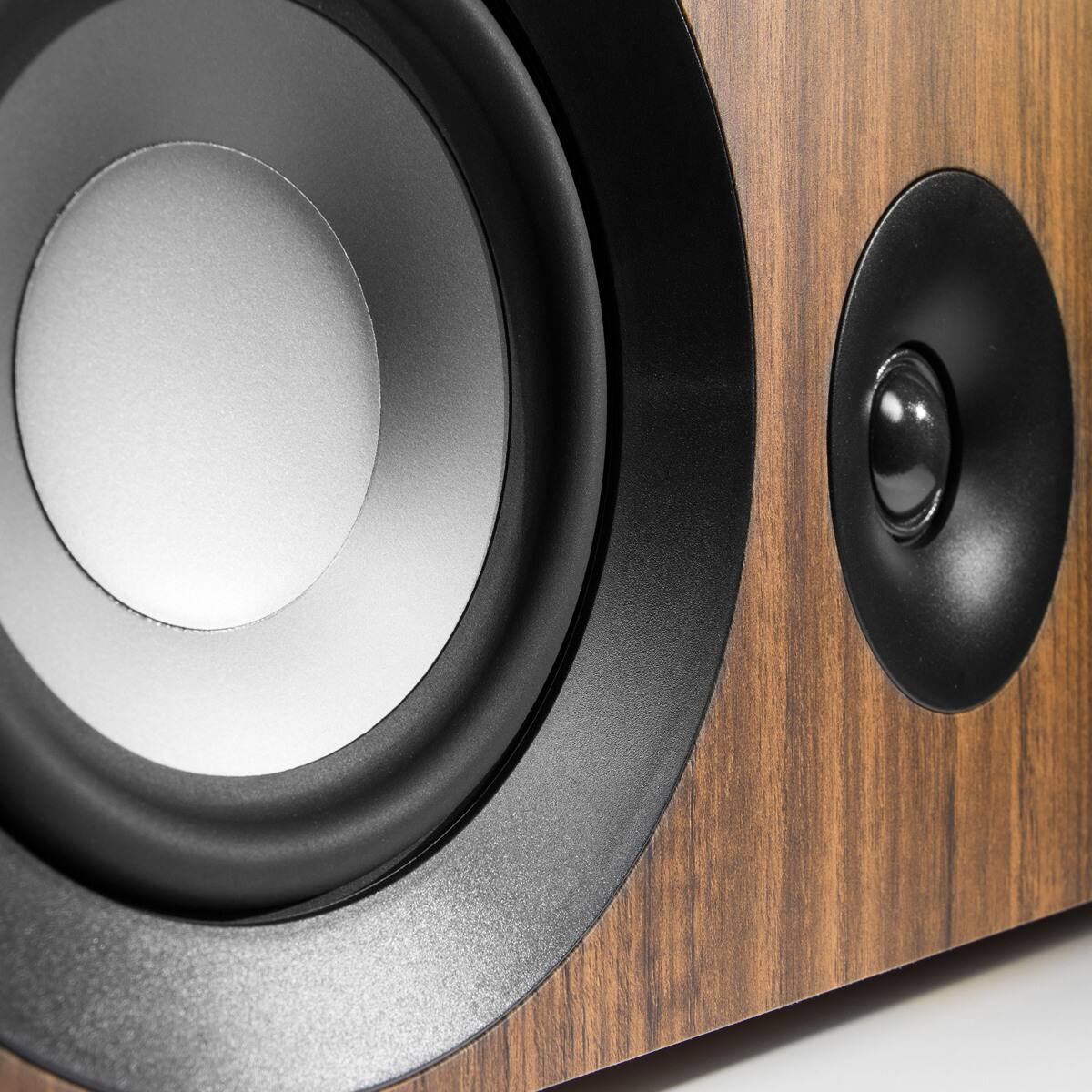 Alt View 3. Jamo - Jamo S 83 CEN Center Speaker, Walnut.