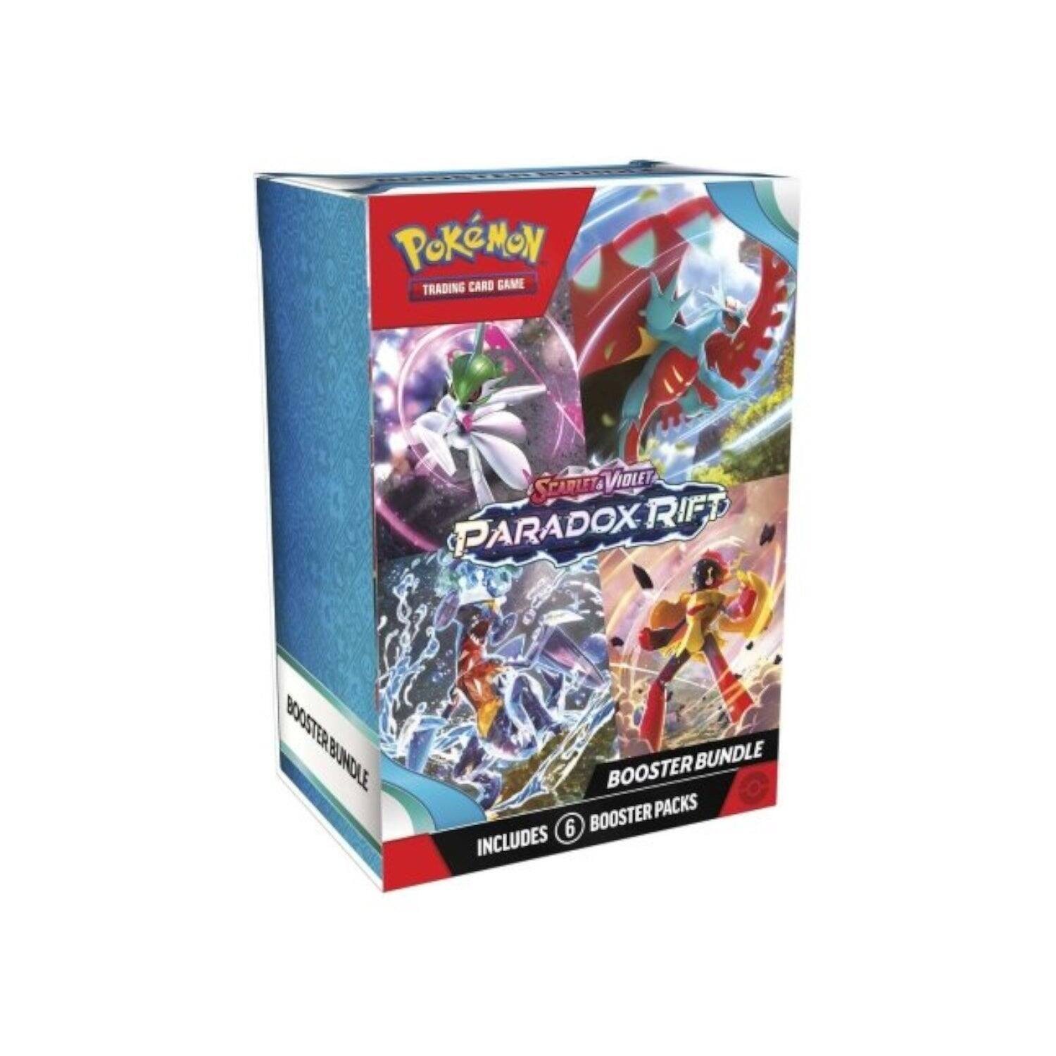 Pokémon Trading Card Game  
Sapphire & Violet  
Paradox Rift  
Booster Bundle  
Includes 6 Booster Packs