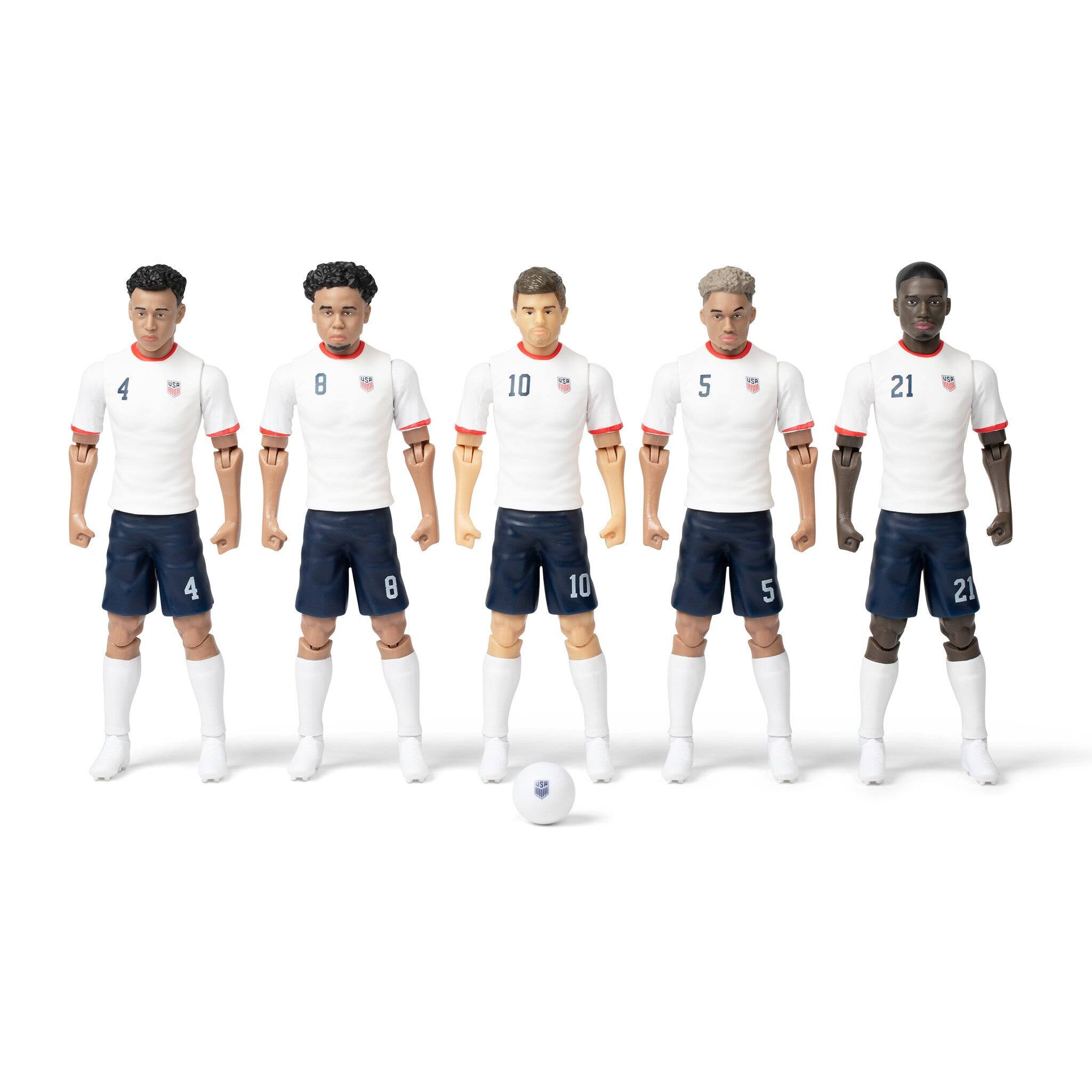 Alt View 5. Banbo Toys - Banbo Toys SOCKERS USMNT Tyler Adams 8" Collectible Soccer Action Figure.