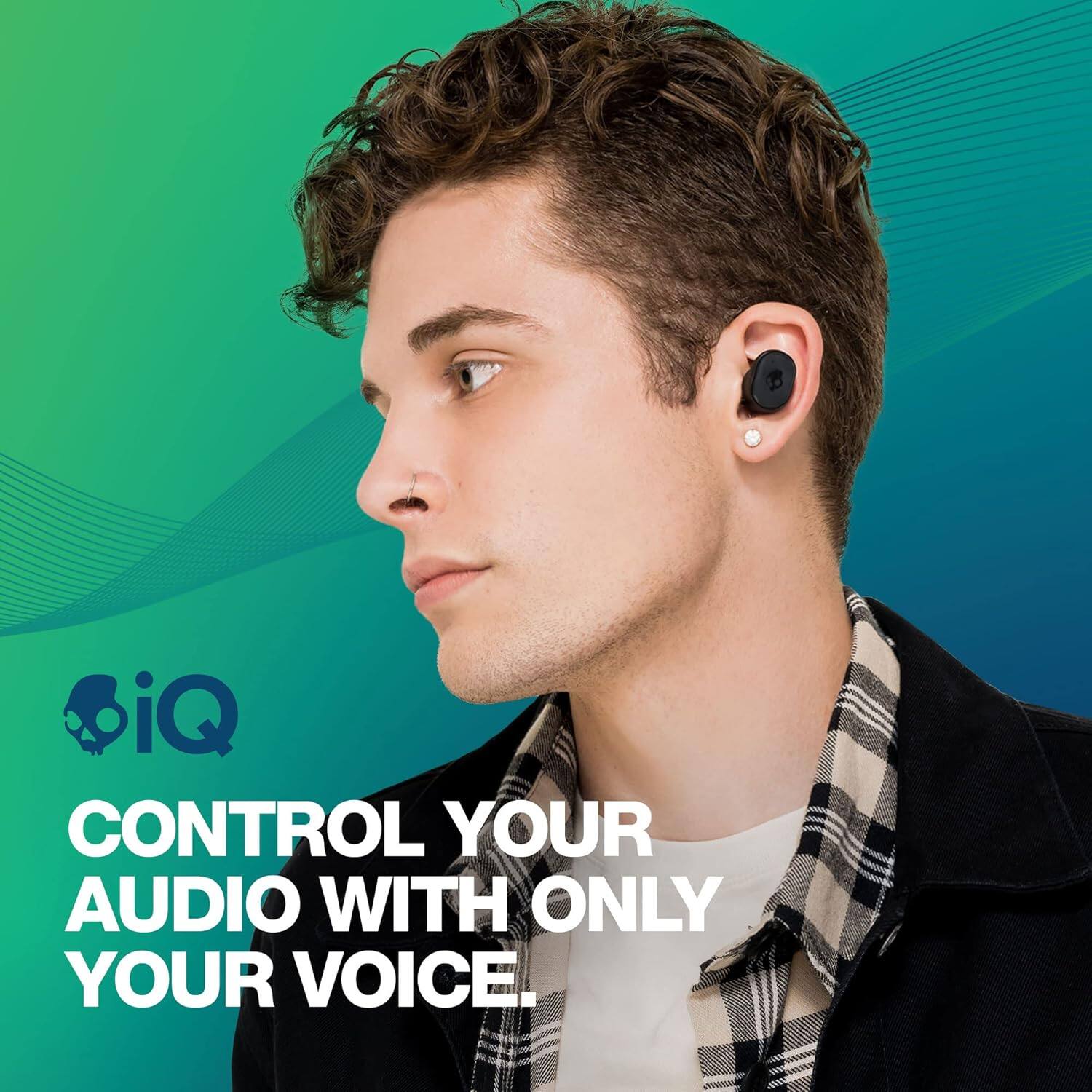 iQ CONTROL YOUR AUDIO WITH ONLY YOUR VOICE.