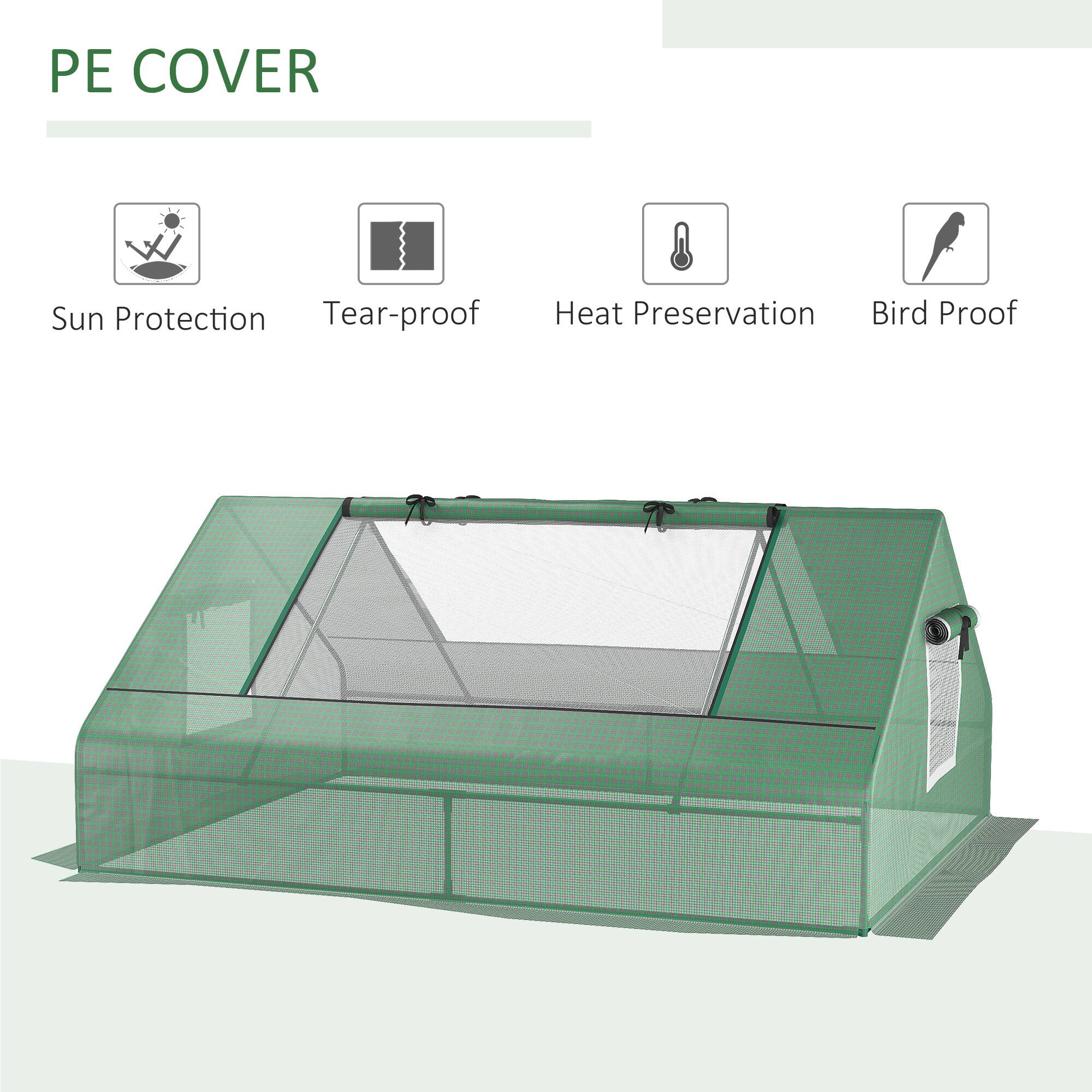 PE COVER
Sun Protection
Tear-proof
Heat Preservation
Bird Proof