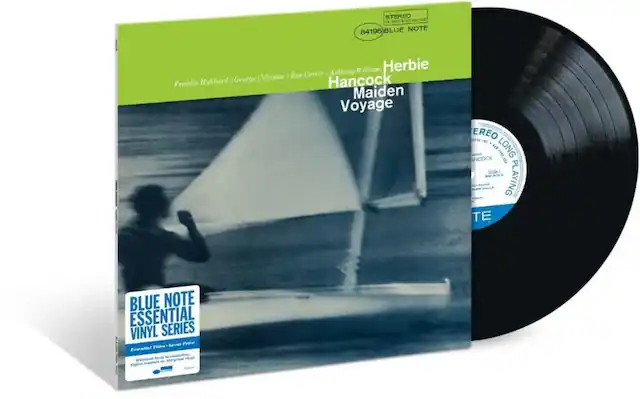 STEREO 84195 BLUE NOTE
Anthony Williams
Herbie Hancock / Ron Carter / Freddie Hubbard
George Coleman
Maiden Voyage
ERE0 LNT
LONG PLAYING
SIDE I
BLUE NOTE ESSENTIAL VINYL SERIES
Gravitational Price
Mastered from Original Digital Sources on Long-Playing Vinyl