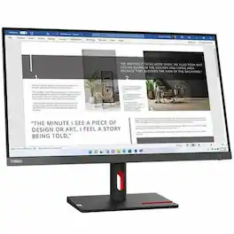 Lenovo - ThinkVision S27i-30 27" Full HD IPS 100Hz 6ms LED Monitor - 1920 x 1080 Full HD @ 100Hz - In-plane Switching - Gray
