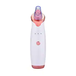 Cluzine - Blackhead Remover Vacuum, Electric Pore Cleaner with 5 Suction Tips & 3 Levels for Gentle Home Facial Care