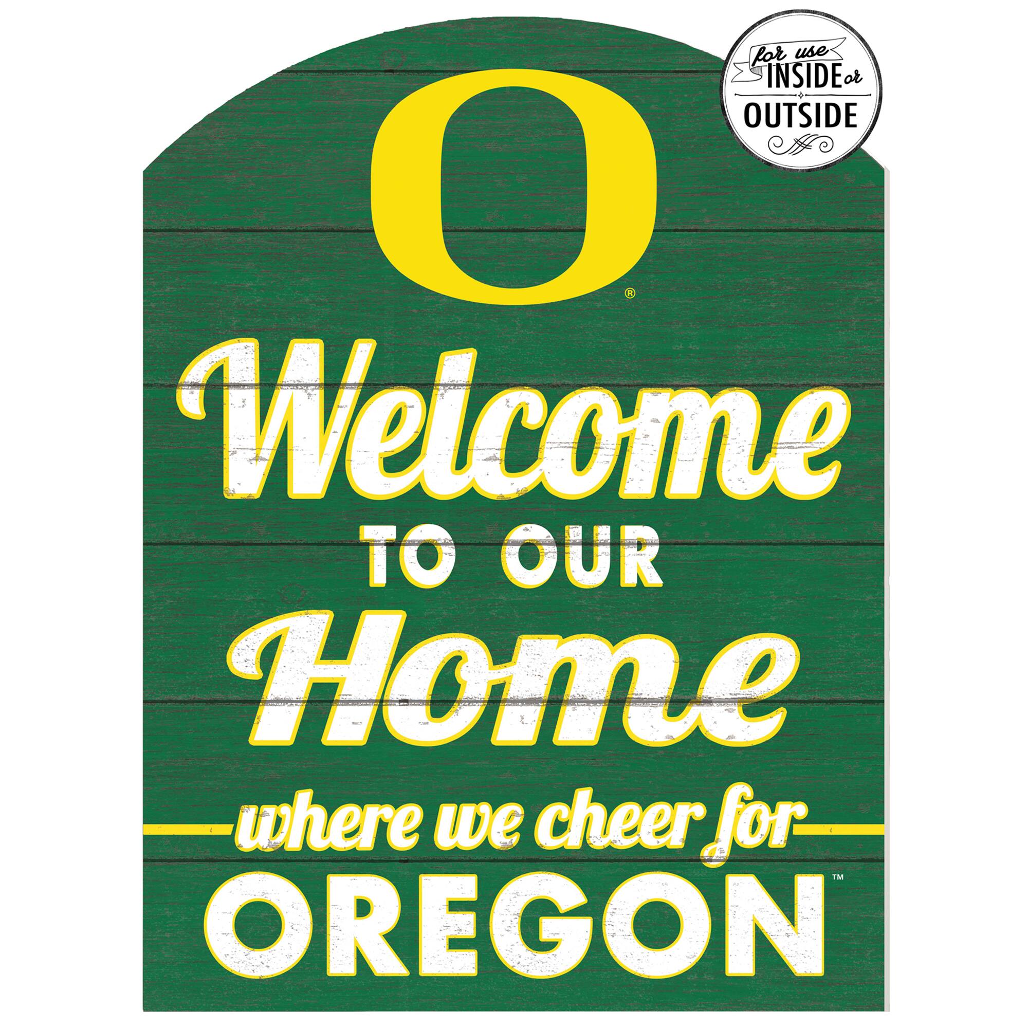 Oregon Ducks 16'' x 22'' Marquee Sign