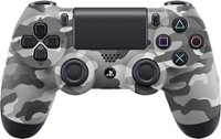 Front. Sony - DualShock 4 Wireless Controller for PlayStation 4 - Urban Camouflage.