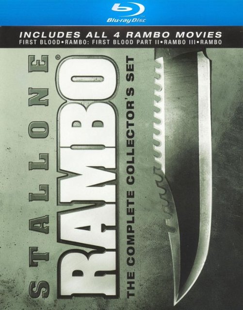 Front Standard. Rambo: The Complete Collector's Set [4 Discs] [Blu-ray].