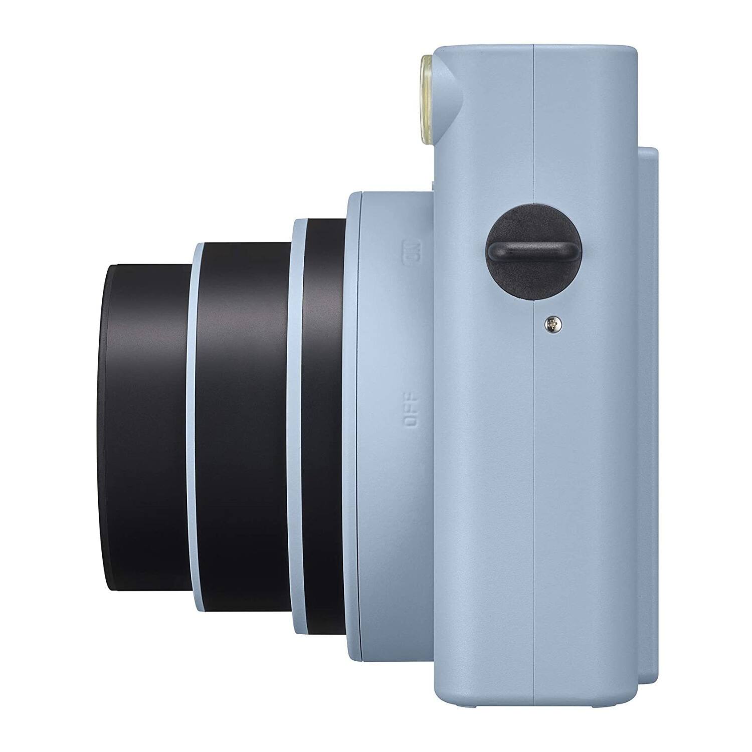 Left. Fujifilm - Fujifilm Instax Square SQ1 Instant Camera with Film and Creative Memento Set.