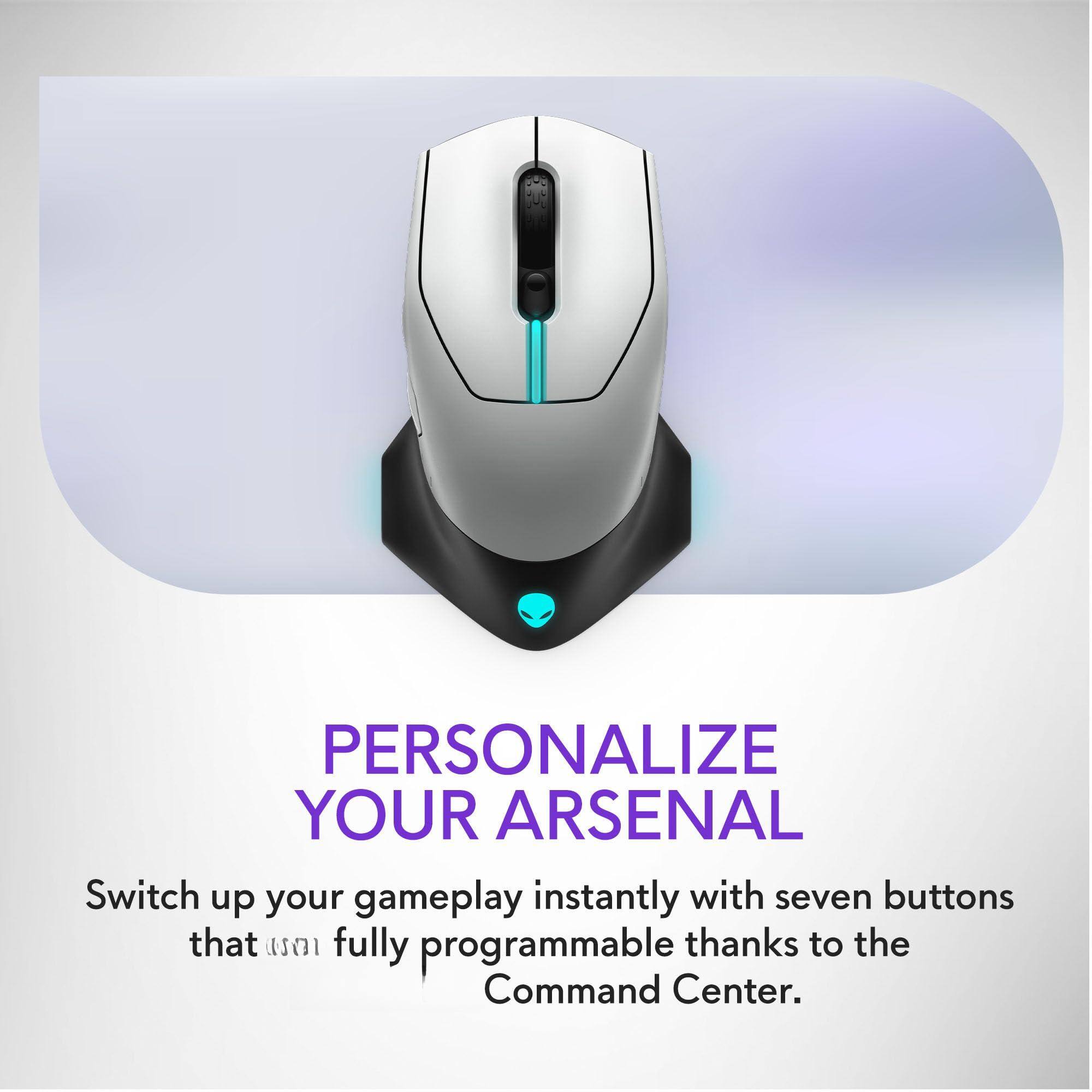 PERSONALIZE YOUR ARSENAL

Switch up your gameplay instantly with seven buttons that are fully programmable thanks to the Command Center.