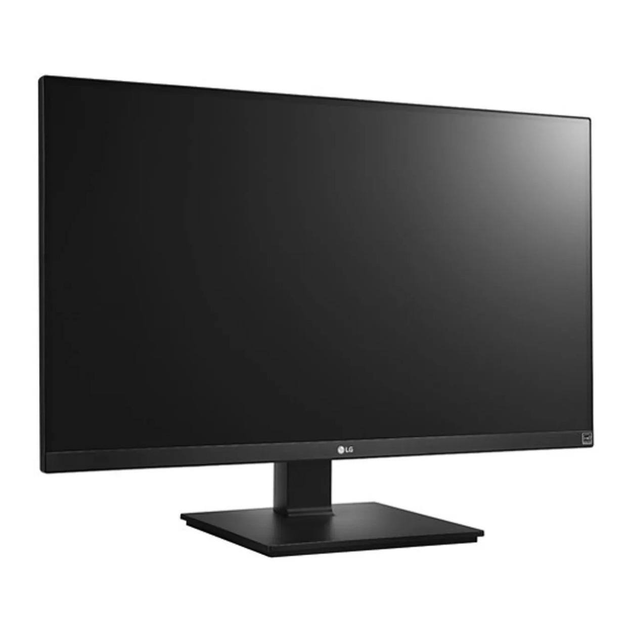 Angle. LG - LG 27BK67U-B 27-inch IPS 4K Monitor with USB Type-C Connection (Black).