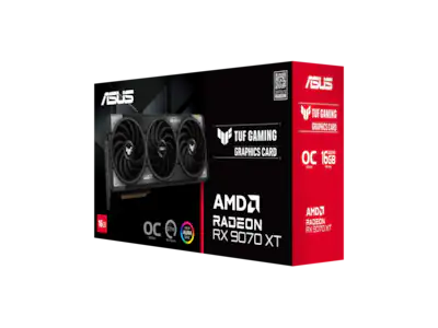 ASUS TUF Gaming Radeon RX 9070 XT 16GB 256 Bit GDDR6 PCI Express ASUS TUF Gaming Radeon RX 9070 XT 16GB 256 Bit GDDR6 PCI Express