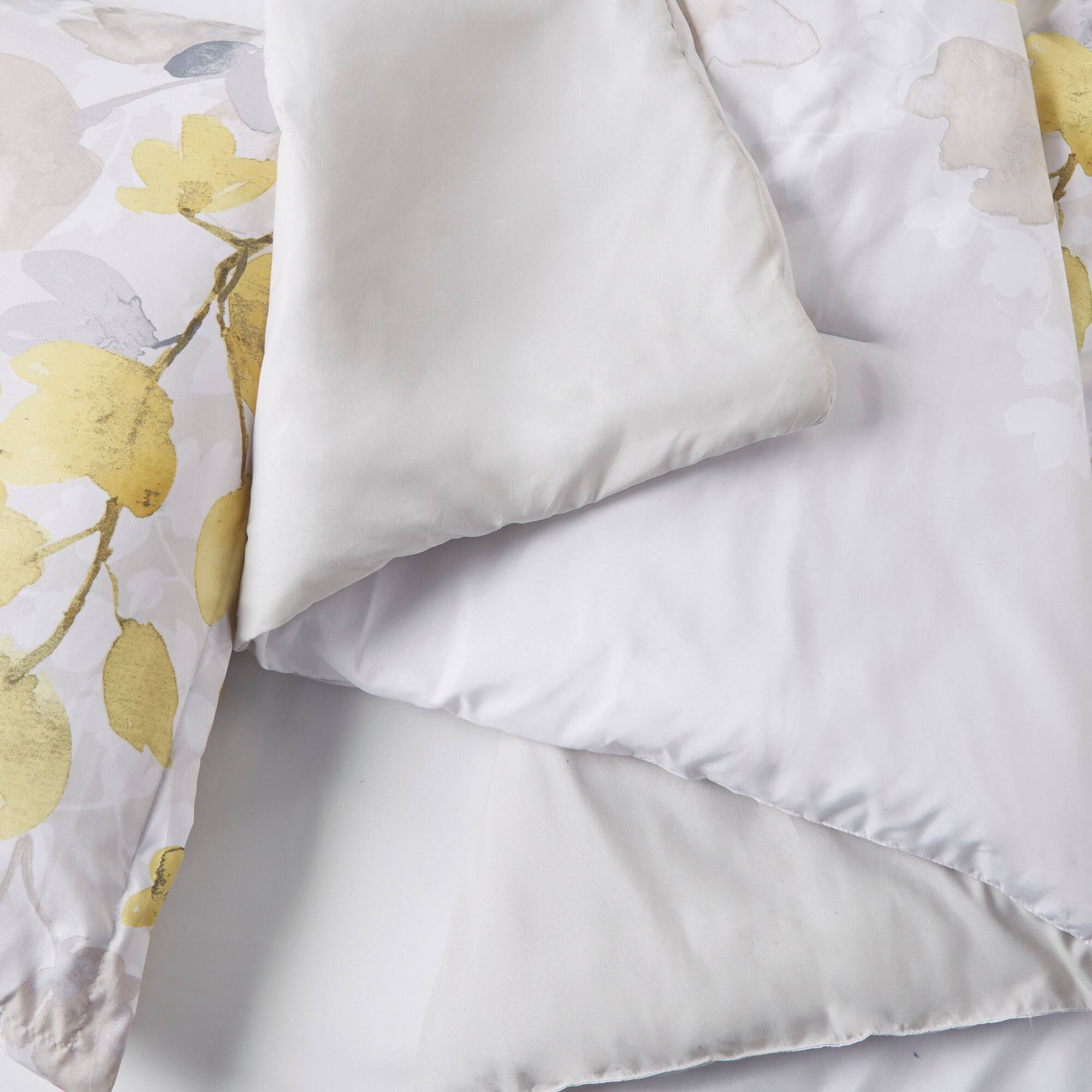 Alt View 5. Gracie Mills - Gracie Mills Houston Modern Floral Comforter Set with Bed Sheets - Yellow.