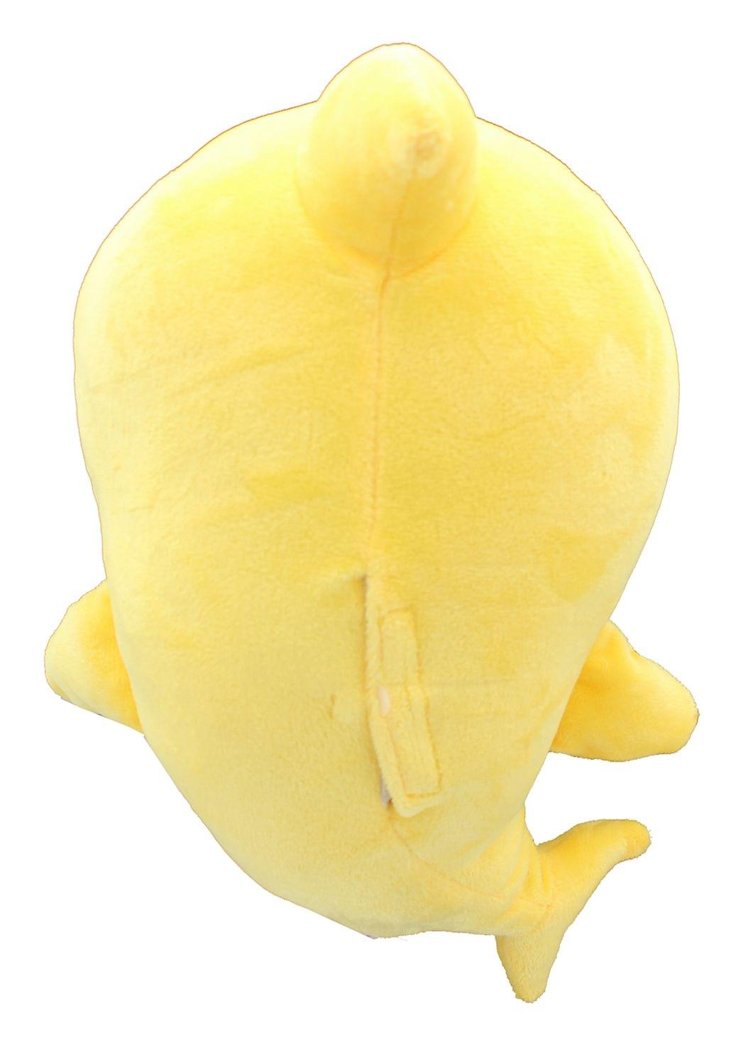 Alt View 1. WowWee - Pinkfong Shark Family 11 Inch Sound Plush - Baby Shark Yellow - Yellow.