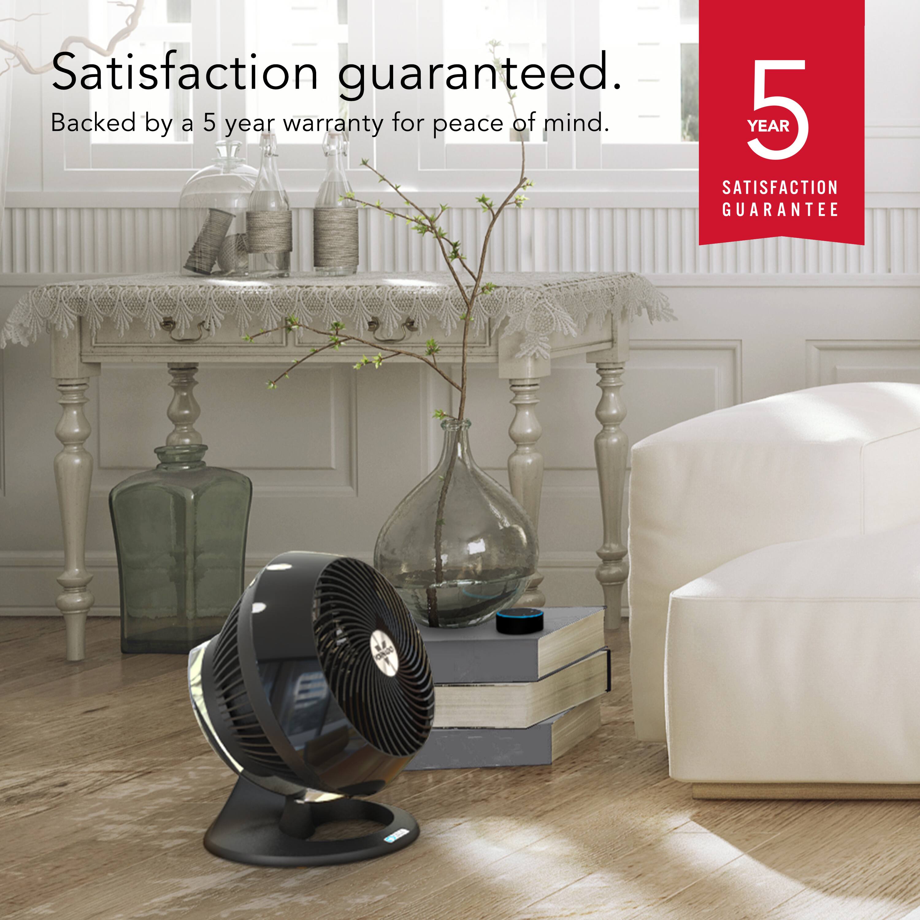 Satisfaction guaranteed. Backed by a 5-year warranty for peace of mind. YEAR 5 SATISFACTION GUARANTEE ON.