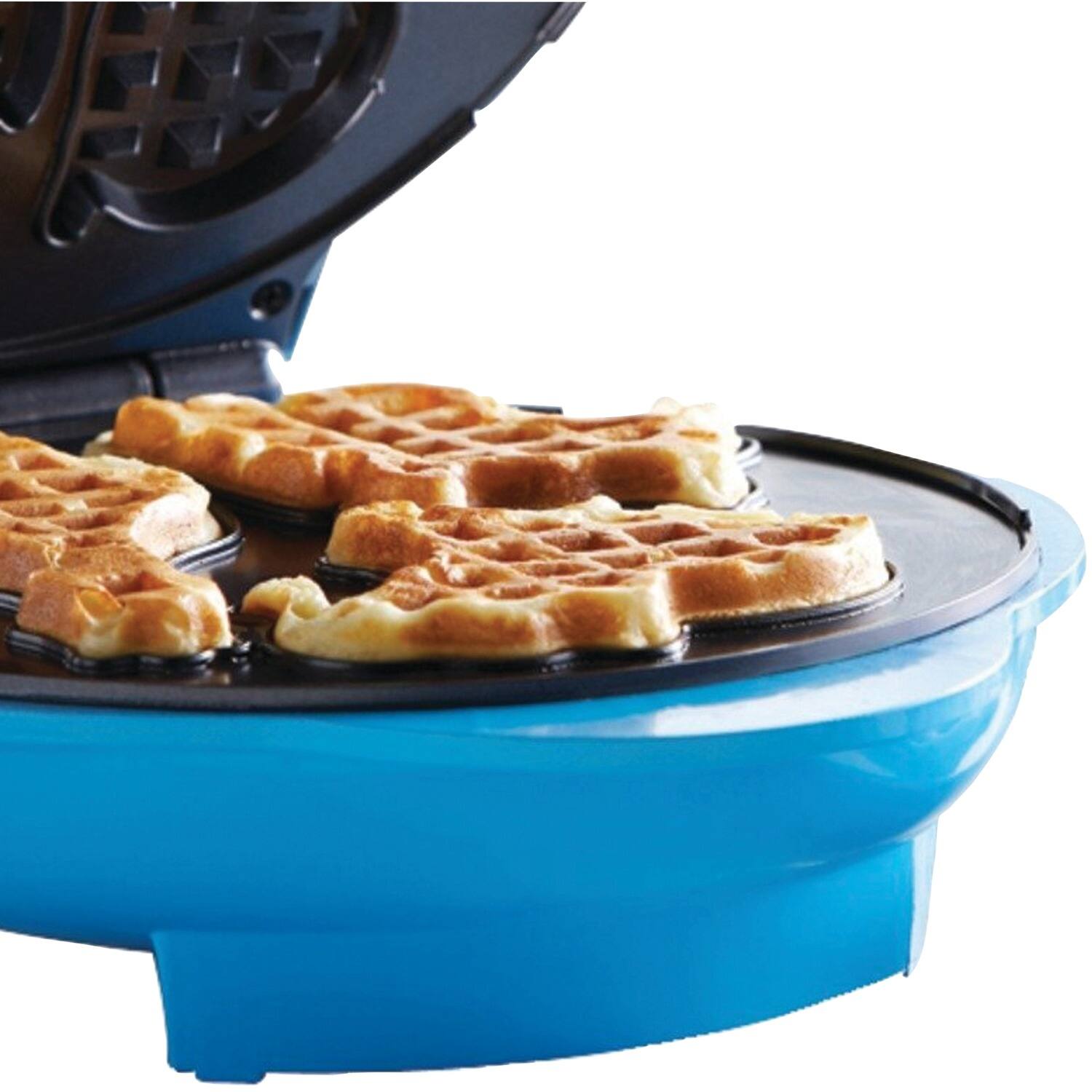 Alt View 6. Brentwood - Brentwood Animal Shaped Waffle Maker in Blue - Blue.