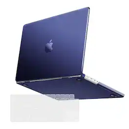 mosiso - Ultra-Thin Case for MacBook Pro 14 inch Case M5 A3427 A3426 A3434 M4 A3112 A3185 A3401 M3 A2918 A2992 M2 A2779 M1 A2442 - Navy Blue